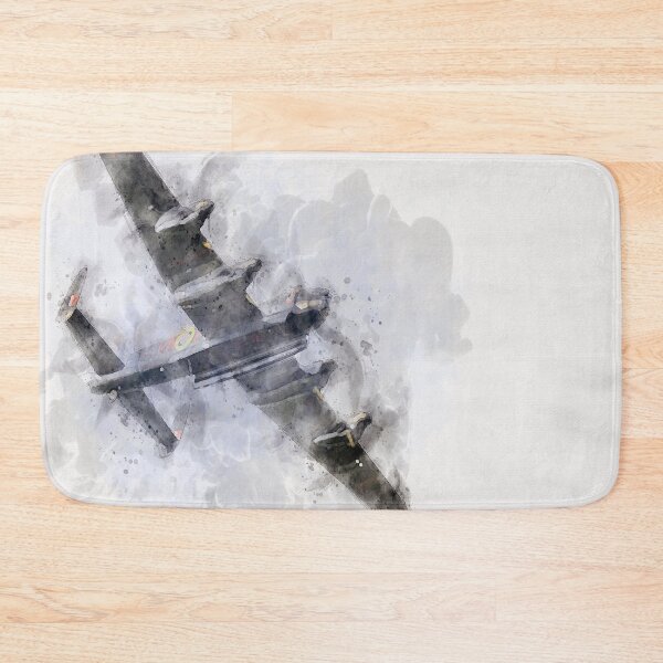Artikelvorschau, Avro Lancaster Bomber Aquarell entworfen und verkauft von Darren Wilkes.