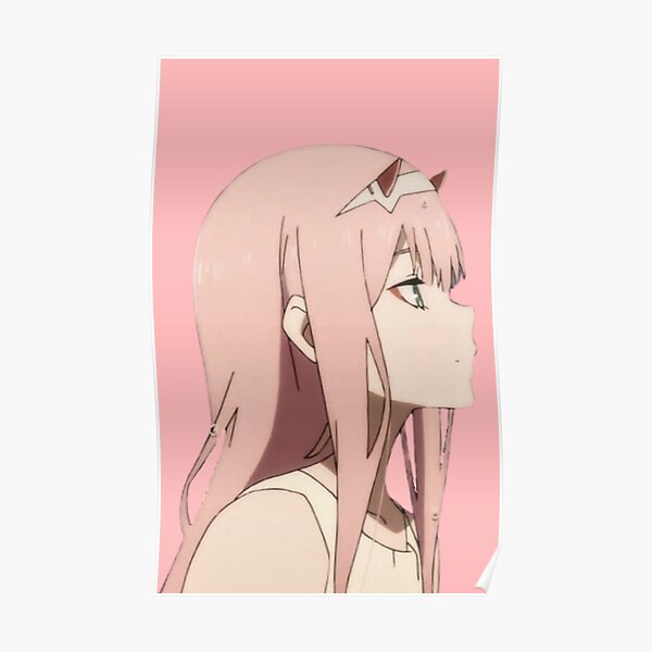 Zero Two (002) Design - Darling in the Franxx Poster