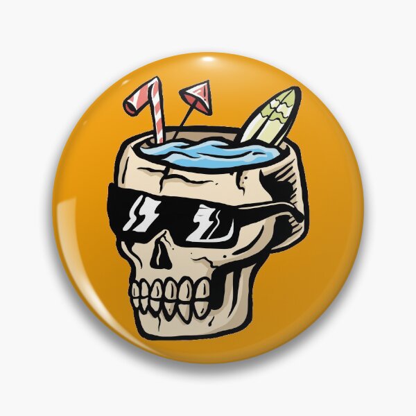 Item preview, SURF DRINK SKULL DESIGN designed and sold by Picspot.