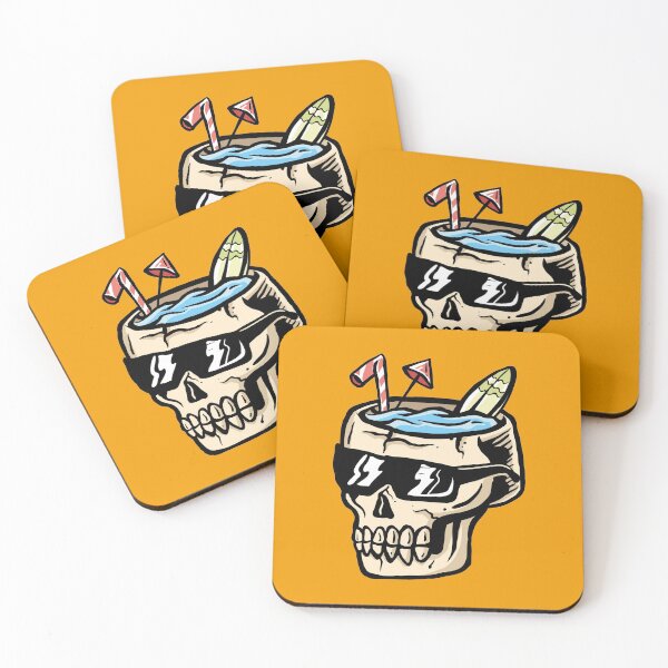 Item preview, SURF DRINK SKULL DESIGN designed and sold by Picspot.