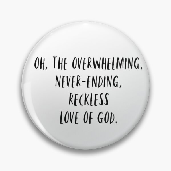 Item preview, Reckless love of God designed and sold by stickerdesignss.