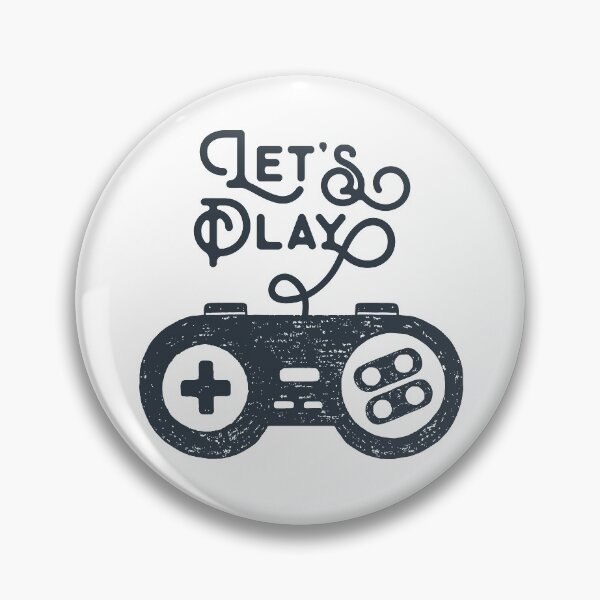 Item preview, Let's Play. Joystick. Motivational Quote. Fun designed and sold by Sloth Astronaut.