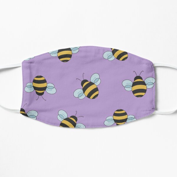 Purple Bee Face Masks Redbubble - buzz buzzzzz my kids adore a certain game on roblox
