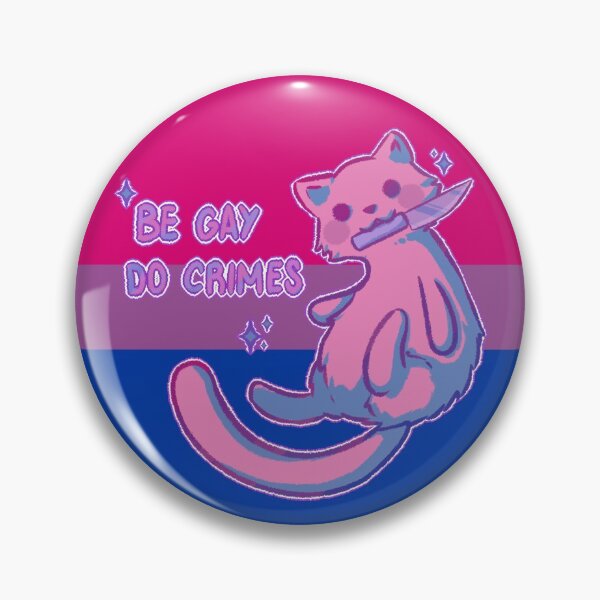 Cute Purride Cat Hard Enamel Pin LGBTQ LGBT Gay Pride Rainbow Flag