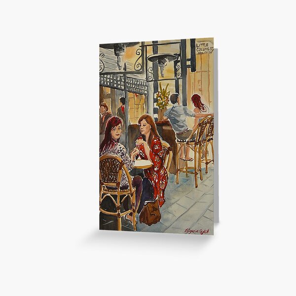 Item preview, Coffee break in Block Place designed and sold by Virginia  Coghill.