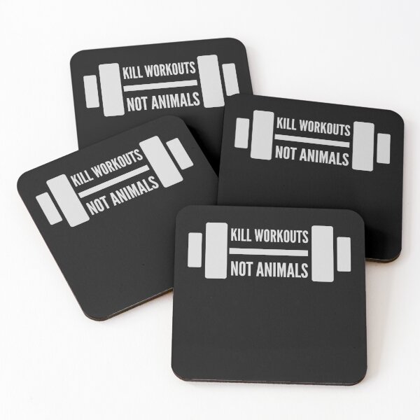 Item preview, Kill Workouts Not Animals designed and sold by m95sim.