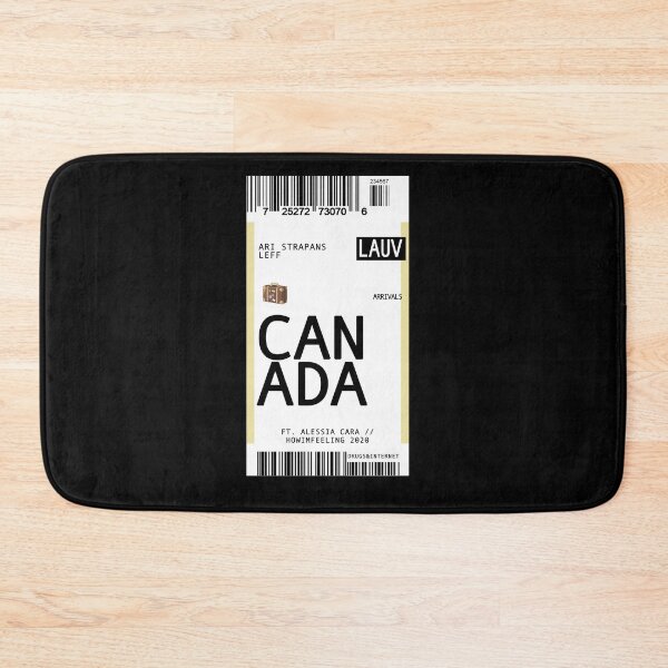 Item preview, lauv canada: plane ticket designed and sold by kingofmyheart.