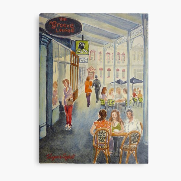 The Groove Lounge, Williamstown Metal Print
