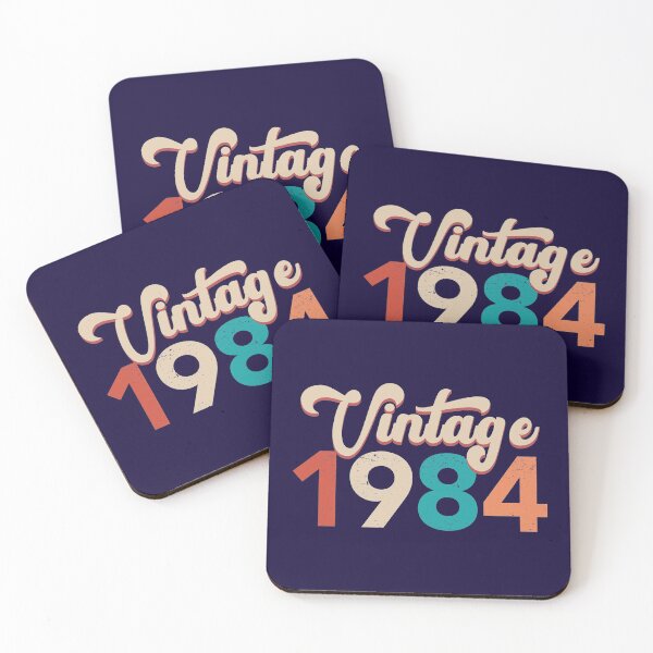 Item preview, Vintage 1984 - 1984 Birthday Gift - Born in 1984 - 36th Birthday designed and sold by HappyTees Lab.