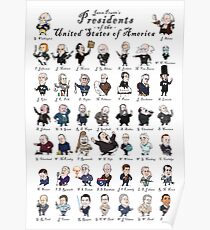 Presidents of the United States of America Poster