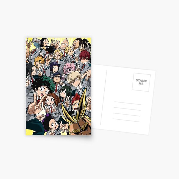 Personajes de My Hero Academia Postal