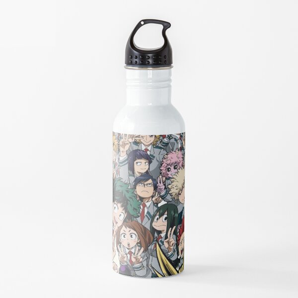 My Hero Academia characters Water Bottle