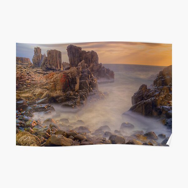 Sunrise at Bombo. Poster
