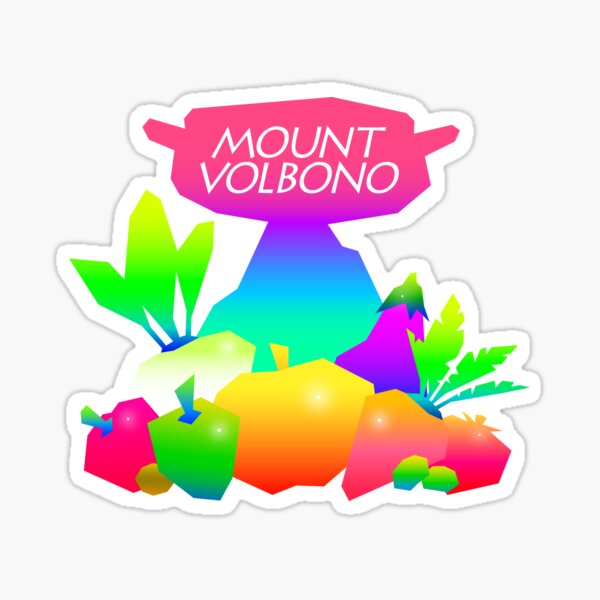 Mount Volbono Sticker