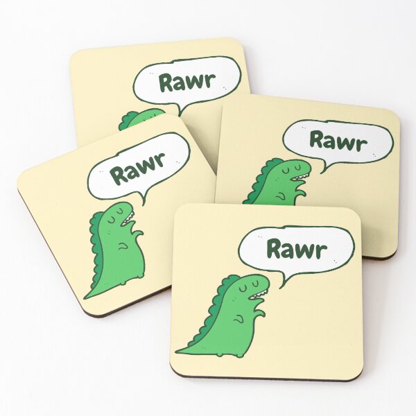 Item preview, Polite Dino designed and sold by DWaffleDesigns.