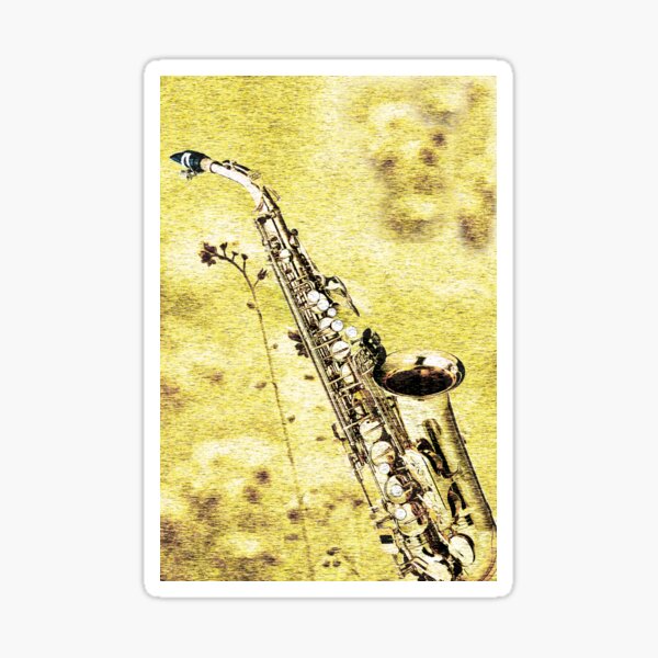 I'm Too Saxy Sticker