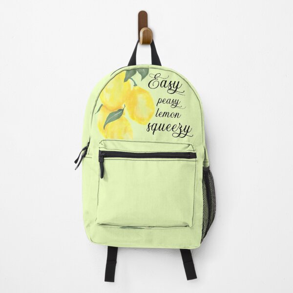 Item preview, Watercolor Lemon phrase "Easy Peasy Lemon " designed and sold by MrCsDigitalArt.
