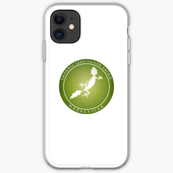 Satanic leaf-tailed gecko Madagascar wildlife iPhone Soft Case