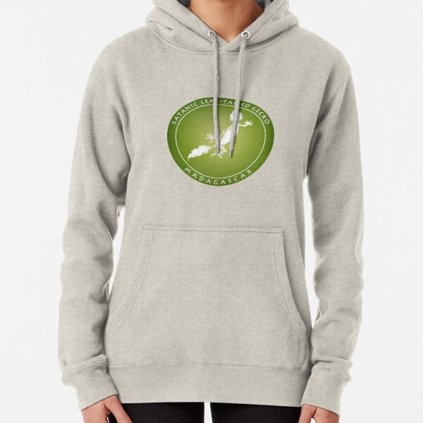 Satanic leaf-tailed gecko Madagascar wildlife Pullover Hoodie
