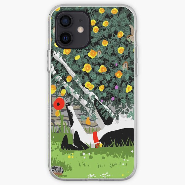 The Cowhound and the Yellow Flowers iPhone Soft Case