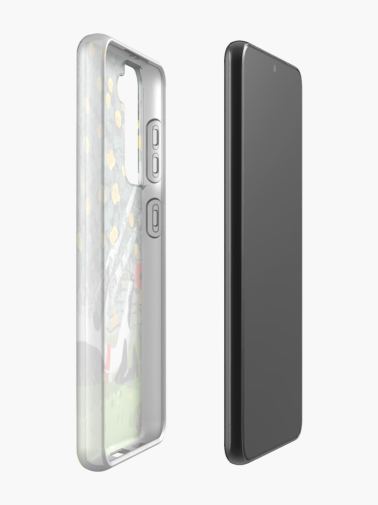 Alternate view of The Cowhound and the Yellow Flowers Case & Skin for Samsung Galaxy