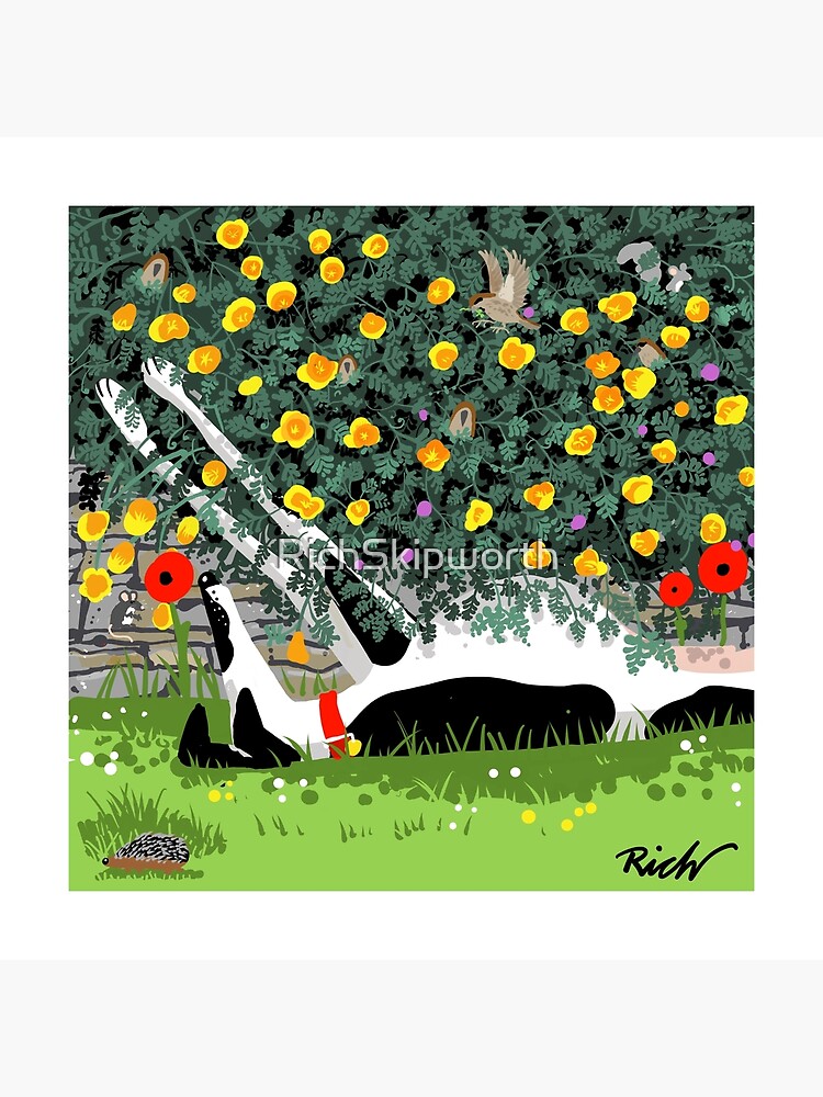The Cowhound and the Yellow Flowers by RichSkipworth