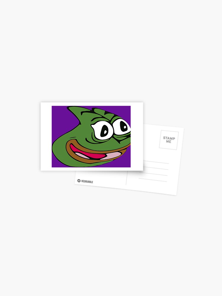 Pepega Twitch Emote | Greeting Card