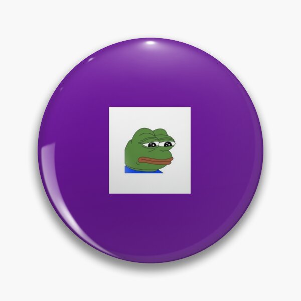 Pepega Twitch Emote  Pin for Sale by TheZecrom