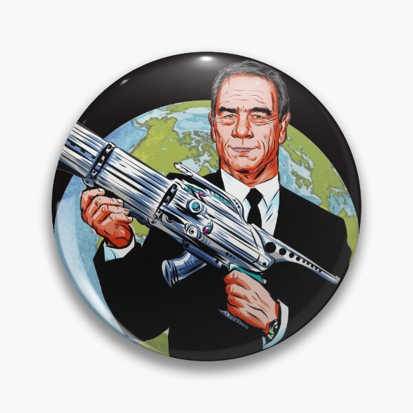 Item preview, Tommy Lee Jones - An illustration by Paul Cemmick designed and sold by TIGERDAVER.