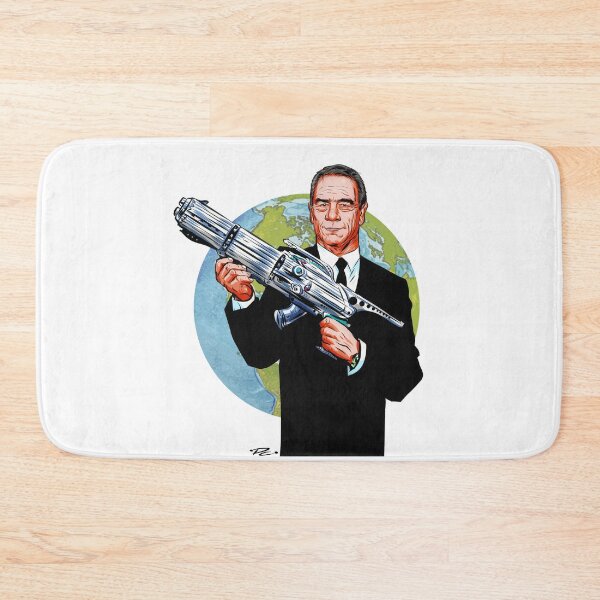 Item preview, Tommy Lee Jones - An illustration by Paul Cemmick designed and sold by TIGERDAVER.