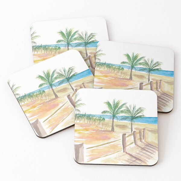 Item preview, Beach Walk At The Promenade Scene designed and sold by artshop77.