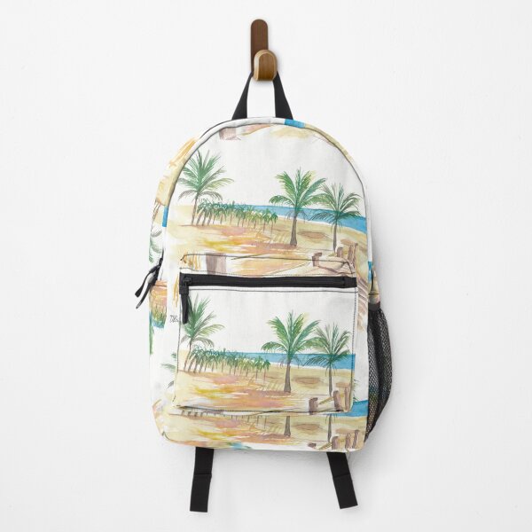 Item preview, Beach Walk At The Promenade Scene designed and sold by artshop77.