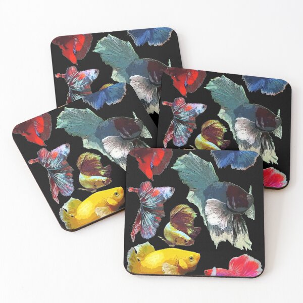 Item preview, Betta Fish Colour Collage 6 designed and sold by GFishy.