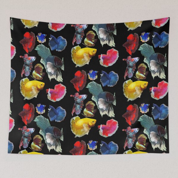 Item preview, Betta Fish Colour Collage 6 designed and sold by GFishy.