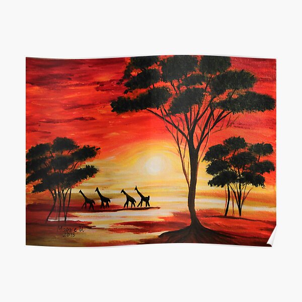 Safari Sunset Gifts Merchandise Redbubble - sunset plain roblox