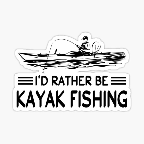 Kayak Fishing Sticker, Kayaking Decal, Kayaking Gifts, Kayak Fisherman,  Kayak Angler, Fishing Decal, Yeti Decal, Tumbler Decal -  Canada