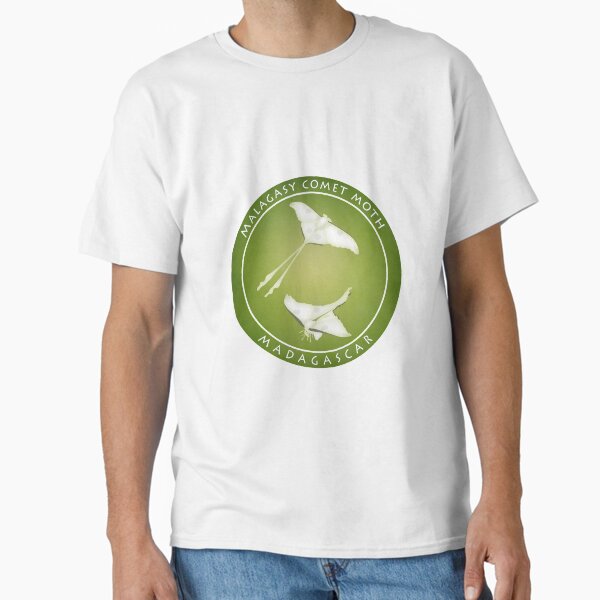 Malagasy comet moth Madagascar wildlife Classic T-Shirt