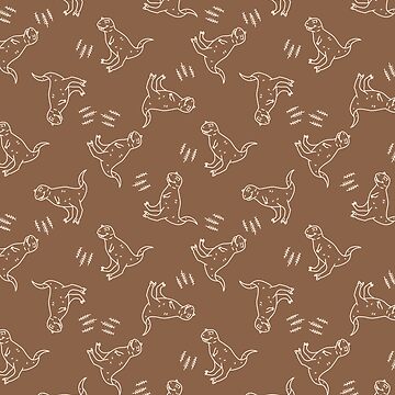 Cute Carnotaurus dinosaur with plant gender neutral baby pattern. Simple  whimsical minimal earthy 2 tone color. Kids nursery wallpaper or boho  cartoon animal fashion. iPhone Wallet for Sale by Limolida