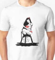 Sexy black Ink T-shirt Girl Unisex T-Shirt