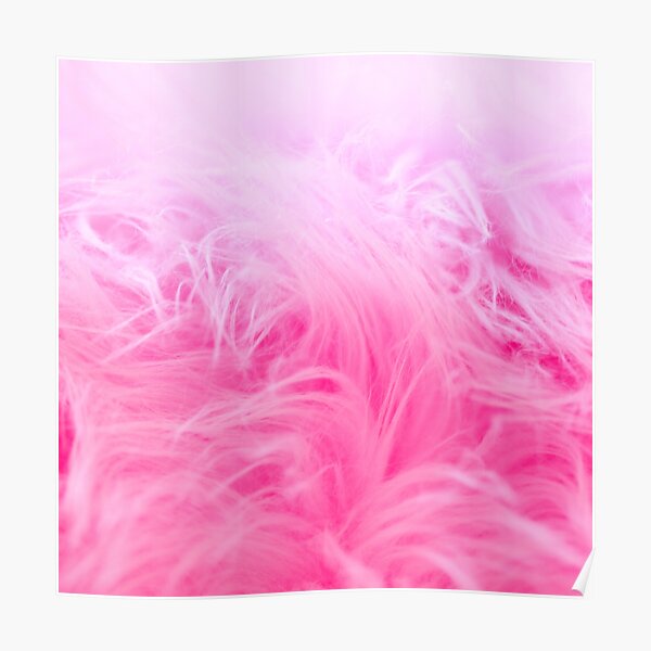 Pink wool Poster
