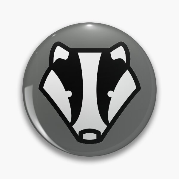 Item preview, Badger badger badger grey and black design designed and sold by Leeloks.