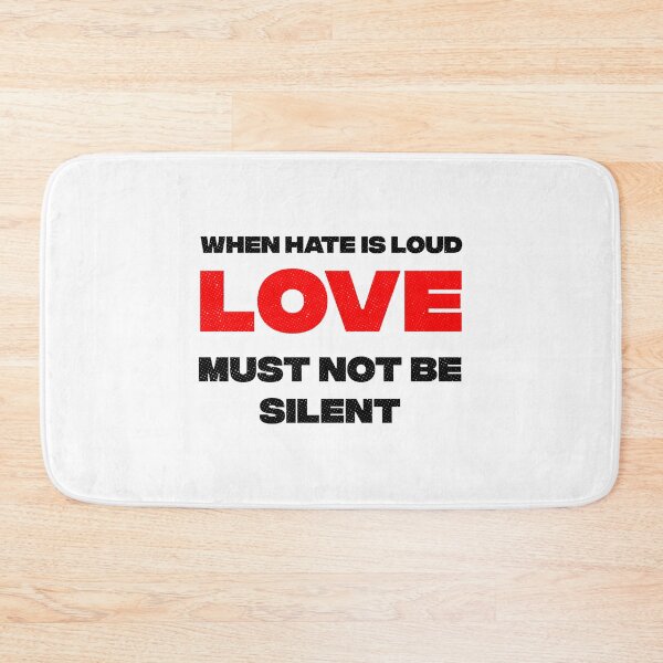 Item preview, When Hate Is Loud designed and sold by artworkbyrihen.