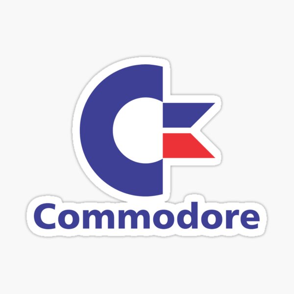 Commodore logo Sticker