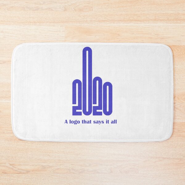 Item preview, 2020 Covid Year - finger shape - blue  designed and sold by Nccrypt.