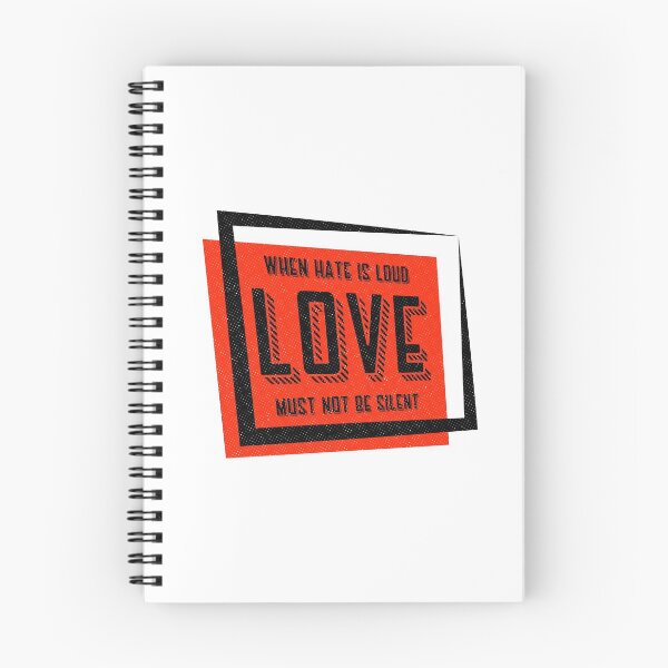 Item preview, When Hate Is Loud designed and sold by artworkbyrihen.
