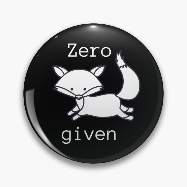 Item preview, Zero Fox Given designed and sold by DevlynnDesigns.