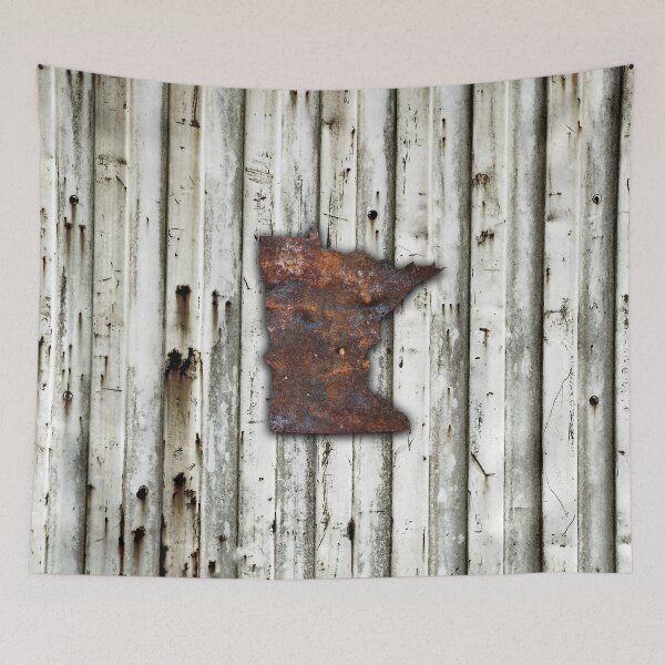 Item preview, Rusty Minnesota Shape designed and sold by Jared Davies.