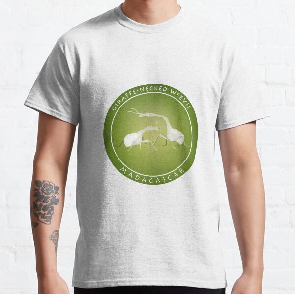 Giraffe-necked weevil Madagascar wildlife Classic T-Shirt