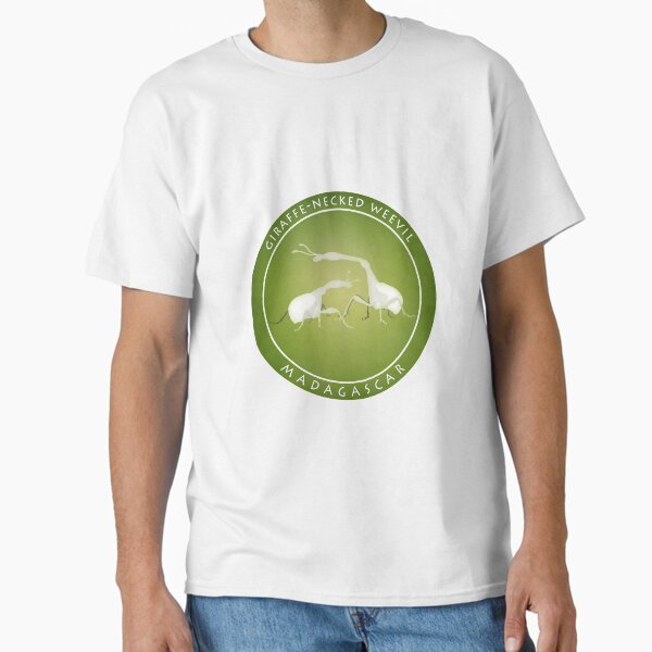 Giraffe-necked weevil Madagascar wildlife Classic T-Shirt