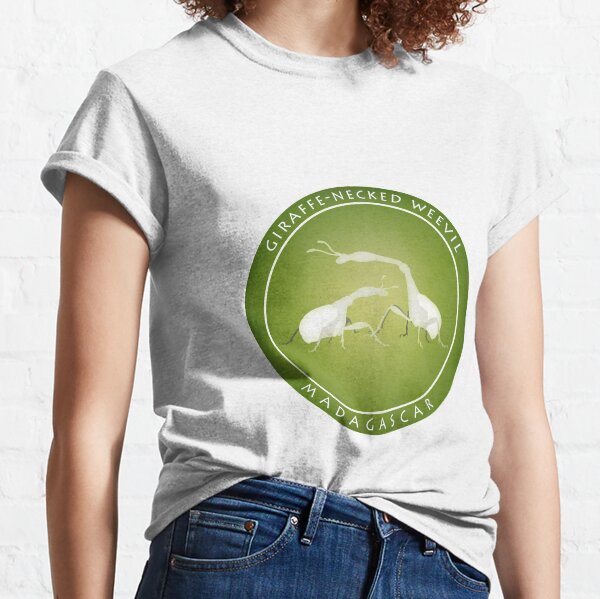 Giraffe-necked weevil Madagascar wildlife Classic T-Shirt